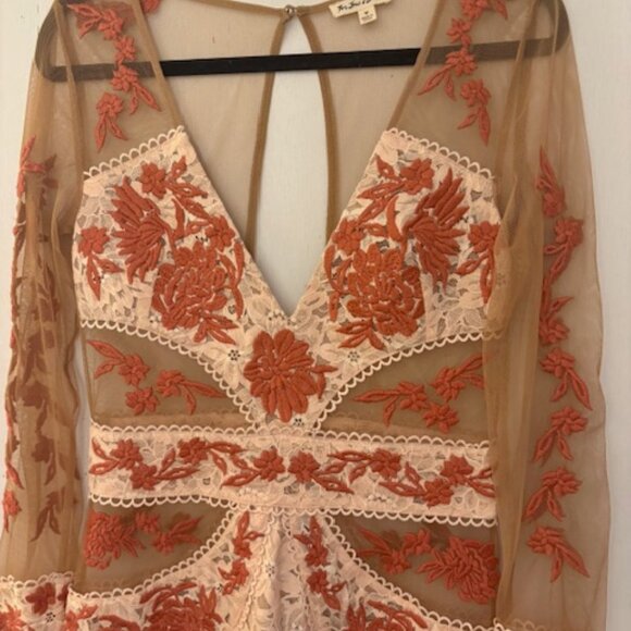 For Love and Lemons Tulle Matador Dress, Sz M - Picture 10 of 15